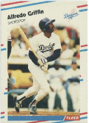 1988 Fleer Update Baseball Cards       094      Alfredo Griffin